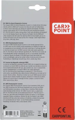 Image de Scanner de l'ordinateur de bord Carpoint OBD2