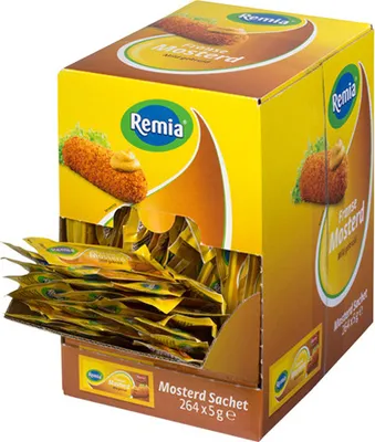 Produktbild von Remia Französischer Senf mild gewürzt 264 x 5 Gramm