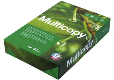 Immagine prodotto di Multicopy - Carta per fotocopie Multicopy Zero 80gr A4 Bianco | Confezione da 500 fogli