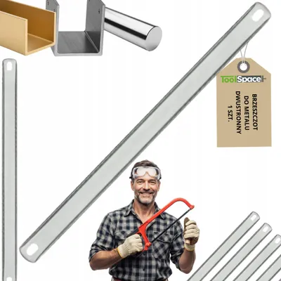 Immagine prodotto di Lama Bilaterale Per Metallo 300 Mm X 23 Mm Per Seghetto, Temprata