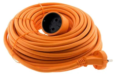 Imagen del producto de Cable de extensión - Cable de alimentación - 20 m - 16 A - Uso exterior