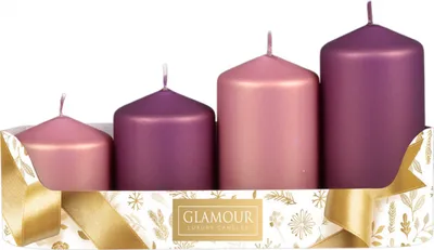 Immagine prodotto di Candele dell'Avvento Nohel Garden TIERED MIX tappetino in metallo d5x6/7,5/9/10,5cm