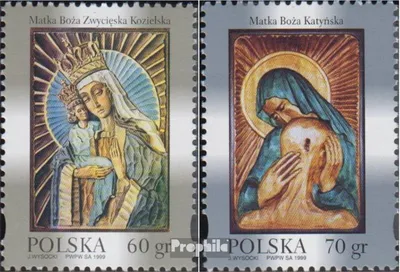 Produktbild von Briefmarken Polen 1999 Mi 3753-3754 (kompl.Ausg.) postfrisch Maria