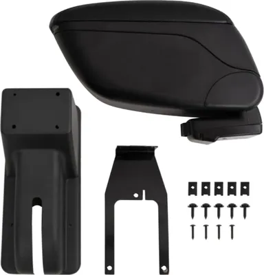Immagine prodotto di vidaXL vidaXL - Bracciolo - 12x29x(32-46) - cm - ABS - nero