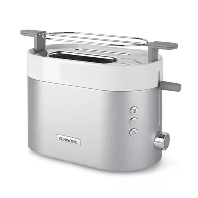 Produktbild von Kenwood TCM401TT Toaster, Edelstahlgehäuse, Stoppfunktion, Auftaufunktion, Brötchenrost