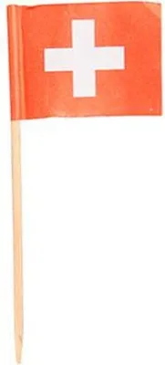 Produktbild von Deko-Picker 8 cm "Schweiz"