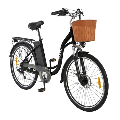 Obrázek produktu pro DYU C6 Elektrokolo -  Baterie 36V12.5Ah Dojezd 40KM Kotoučové Brzdy - Černá