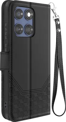 Obrázek produktu pro Avizar, Motorola Edge 60 Fusion/60 Peněženkové pouzdro 3D vzor, černé