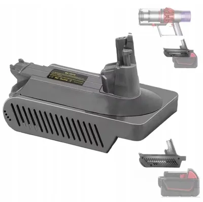 Adapter für Milwaukee 18V Akku >4Ah für Dyson V10 Staubsauger