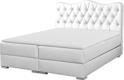 Produktbild von MIRJAN24 Boxspringbett Sultan, Stilvoll Doppelbett, Bett mit zwei Bettkästen, Schlafzimmer (Farbe: Soft 017, Größe: 120x200 cm)