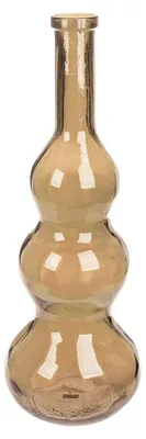Immagine prodotto di Gilde Bodenvase, bauchig, "Balleros", Glas, braun, VE 1, H. 75 cm, D. 26.5 cm 57567 4063387575673