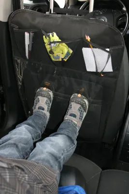 Immagine prodotto di IWH 074004 IWH Protezione per lo schienale dell'auto, trasparente