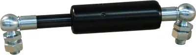 Hahn - Gasdruckfeder (G) 10-22 25 130 WG18 (M8 CS10) WG18 (M8 CS10) 1100N "WESTFALIA" Zylinder mit Zweikomponentenlack Tiefschwarz RAL 9005