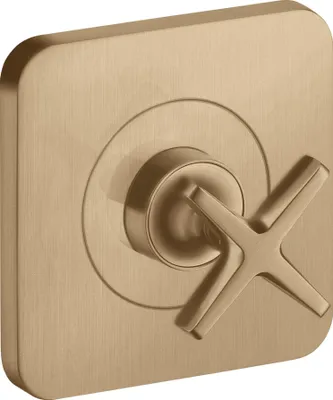 Immagine prodotto di hansgrohe AXOR Citterio E robinet d'arrêt encastré 12 x 12, 36771140, 36771140