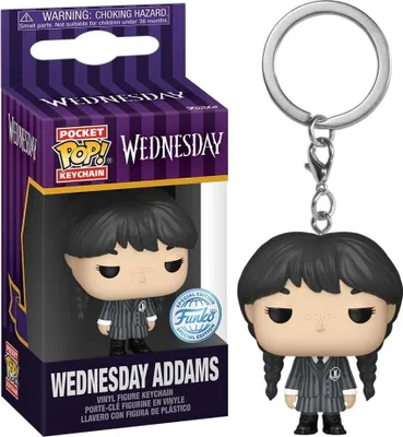 Productafbeelding van Wednesday Addams Special Edition sleutelhanger Funko Pocket POP!