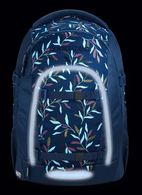 Immagine prodotto di coocazoo zaino della scuola Mate School Backpack Boho Glam blu scuro