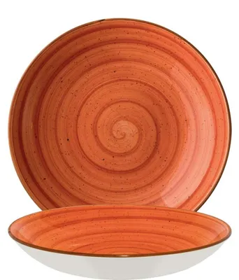 Produktbild von Aura Terracotta Bloom Teller tief 25cm - 6 Stück