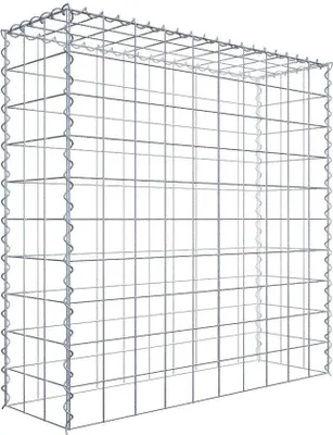 Produktbild von Anbaugabione Typ 3 100 cm x 100 cm x 30 cm (L x H x T), Maschenweite 10 cm x 10 cm, Spirale