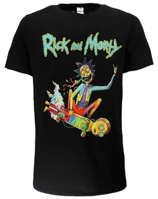 Produktbild von Rick and Morty Psychedelic Rick Epic Skateboard T-Shirt – offizielles Merchandise - XL