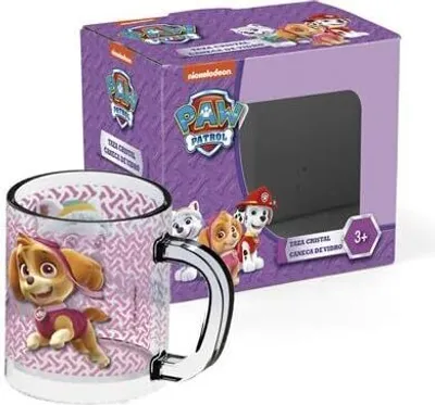 Produktbild von ARDITEX Paw Patrol – Taza-Mug Glas Glastasse SKYE  Rosa