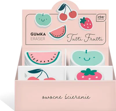 Produktbild von Interdruk Radiergummi Tutti Frutti