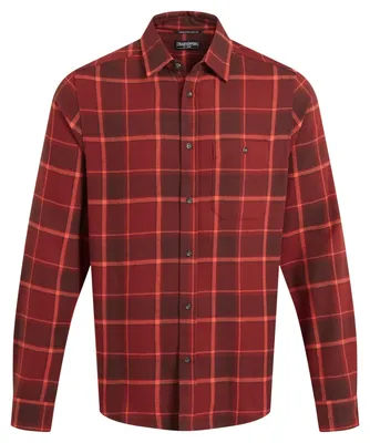 Immagine prodotto di Craghoppers - Camicia da uomo "Gable", maniche lunghe CG2597 (S) (Jaspe rosso)