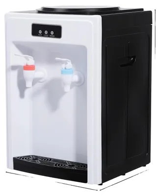 Produktbild von Wasserspender, heiße und kalte Funktionalität, langlebiger Edelstahl, WEISS, EU