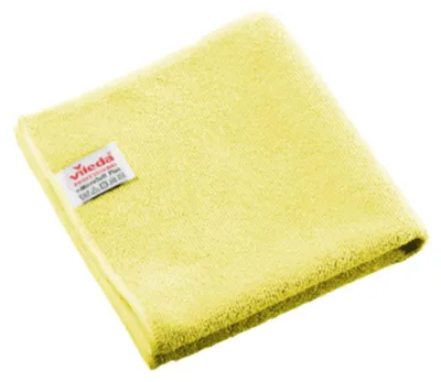 Produktbild von Vileda Professional r-MicroTuff Plus grün - 38x38 cm | Packung (5 Stück)