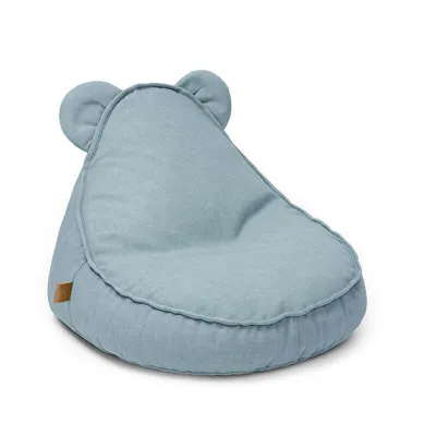 Produktbild von Pouf für Kinder für den Außenbereich, Outzy Sakobag Teddy Blau