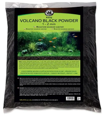 Obrázek produktu pro Substrát Rataj Volcano Black Powder 2l