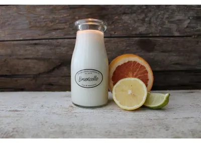 Obrázek produktu pro Milkhouse Candle Co. VONNÁ SVÍČKA MILKHOUSE CANDLE, vůně Limoncello, balení MILKBOTTLE (227 g)