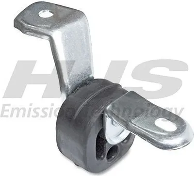 Image de Support d'échappement HJS pour AUDI A4 Avant (8ED, B7) Système d'échappement arrière Pièce de montage 83 11 1946