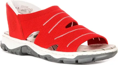 Obrázok produktu pre Dámske sandále Rieker v červenej farbe, veľkosť 41