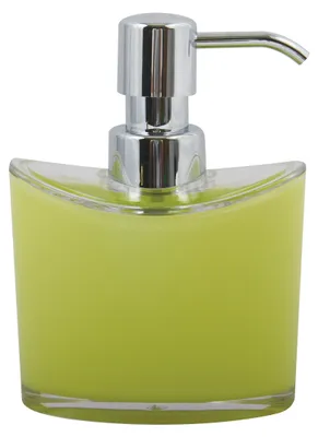 Produktbild von MSV Seifenpumpe/Spender Aveiro - PS - Kunststoff - grun - 14 cm