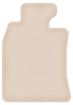 Produktbild von DURBAN Beige Velours-Fahrerfußmatte für Mini Cooper R52 Cabrio (2004-2008)