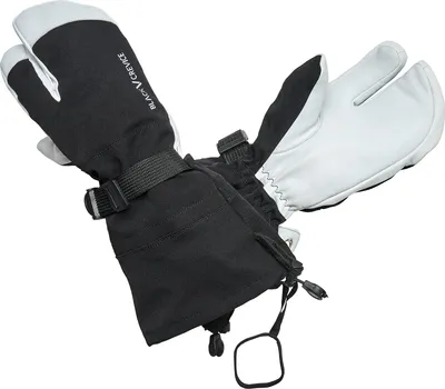 Produktbild von BLACK CREVICE - Damen & Herren 3-Finger-Skihandschuhe I Schneehandschuhe I Winterhandschuhe I Gr. XL/11