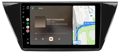 Obrázok produktu pre Android autorádio 10 palcov 64 GB pre VW Touran 2016-2018 s CarPlay a Android Auto navigáciou a Bluetooth