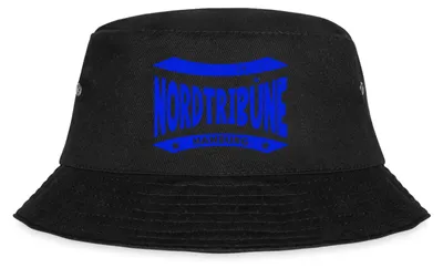 Produktbild von Spreadshirt Nordtribüne Hamburg Fußball-Fanmotiv Fischerhut, S/M (Caps), Schwarz