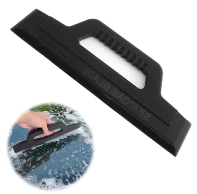 Produktbild von Silikon-Fensterabzieher - Streifenfreie Reinigung - Für Autoscheiben, Dusche und Küche