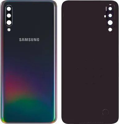 Produktbild von Original Samsung Galaxy A50 A505F Akkudeckel Backcover Hinten Schwarz Akzeptabel