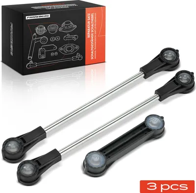 Imagen del producto de Frankberg: Juego de 3 palancas de cambio de repuesto para VW Golf 4, Bora, Audi A3, Skoda Octavia