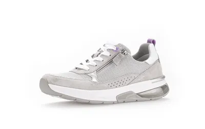 Obrázek produktu pro Sneaker - světle šedá / stříbrná kůže : 39 : Normální velikost: 39 Šířka: Normální