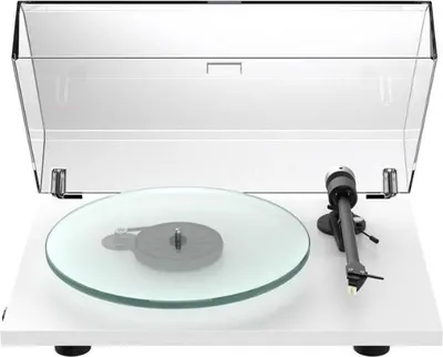 Obrázok produktu pre Pro-Ject T2W-WHITE, Manuálne, Biela, 78 ot/min, 542 mm, 412 mm, 300 mm