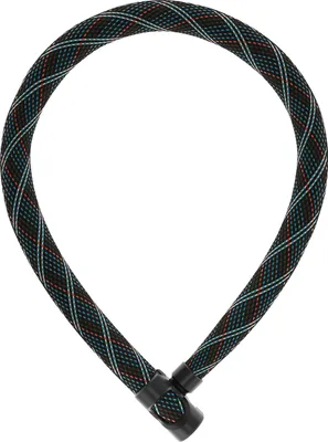 Produktbild von ABUS Kettenschloss IVERA Chain 7210 – Fahrradschloss mit hochflexibler IvyTex-Kunstfaserummantelung – ABUS-Sicherheitslevel 8 – 85 cm – Grau