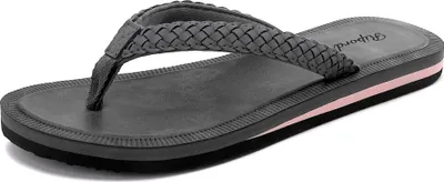 Produktbild von Flip Flops Strand Schwimmen Pool Leichtgewicht Sport Uni Schwarz 36 EU