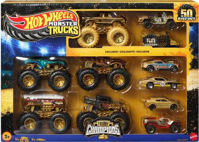Obrázok produktu pre HW MONSTER TRUCKS BIGFOOT 50. VÝROČIE ANGLICKÝCH NÁKLADNÝCH ÁUT &amp