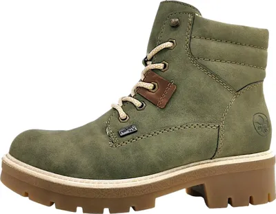 Produktbild von Rieker Damenschuhe Schnürstiefel Grün Freizeit, Schuhgröße:39 EU