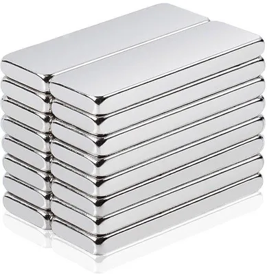 Produktbild von Starke Neodym-Magnete 40x10x5mm, 16 Stück, für Whiteboard, Küche, Büro