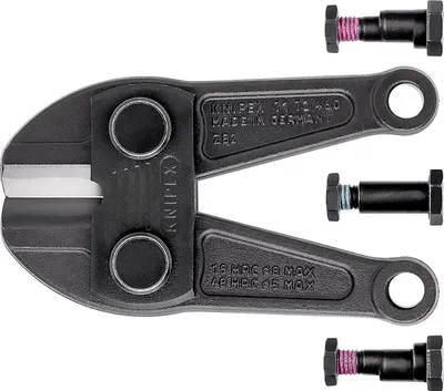 Produktbild von KNIPEX 71 79 460 Ersatzmesserkopf für 71 72 460 komplett mit Schrauben