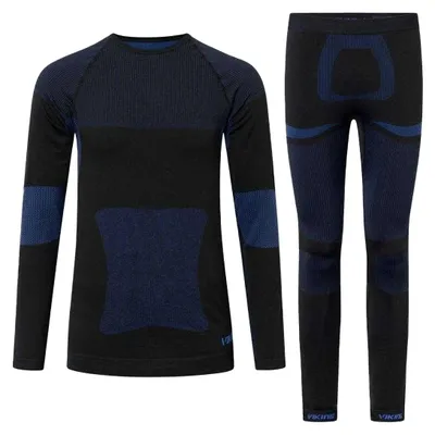Produktbild von Viking - "Dante" Basisschicht-Set für Herren, Thermoaktiv PP10610 (L) (Schwarz/Dunkles Marineblau)